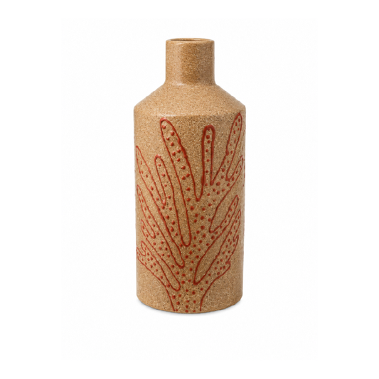 Vaso de Cerâmica Coral M