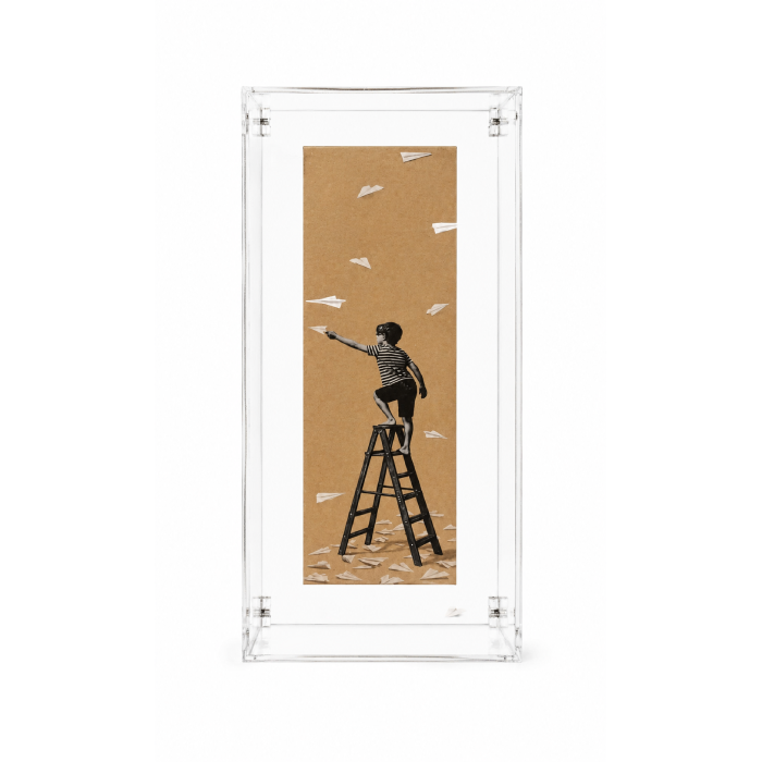 Quadro Decorativo de Acrílico Aviões- Greghi Design