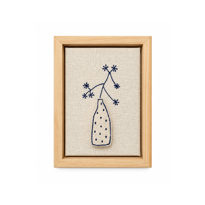 Quadro Vaso Poá