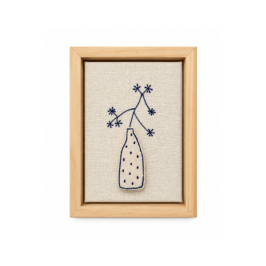 Quadro Vaso Poá