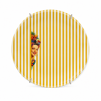 Prato Listras Carmen Miranda - Greghi Design