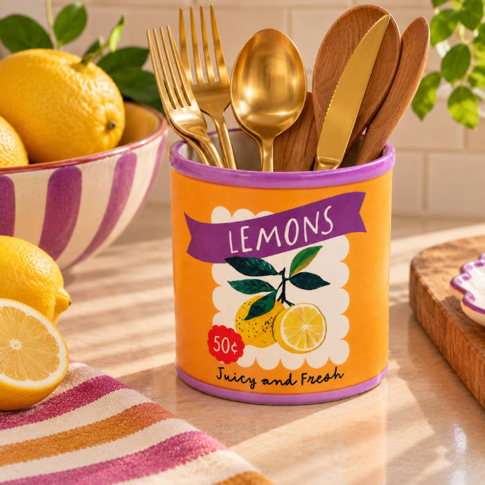 Vaso Cerâmico Lemon