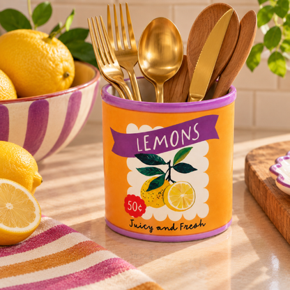 Vaso Cerâmico Lemon