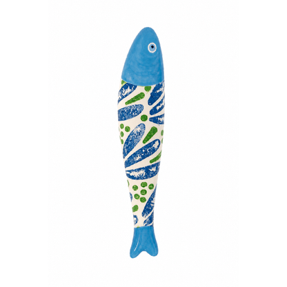 Sardinha Decorativa  de Cerâmica