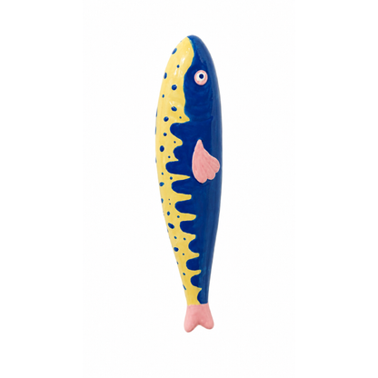 Sardinha Decorativa  de Cerâmica