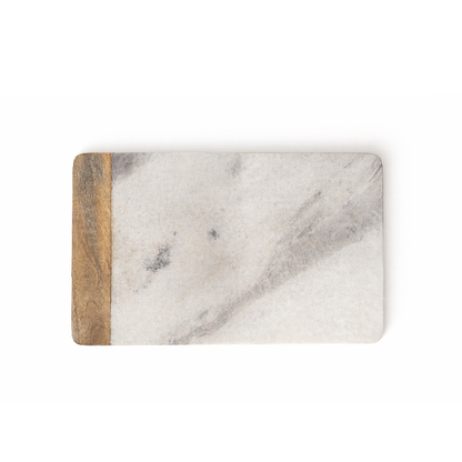 Tábua de Madeira e Mármore