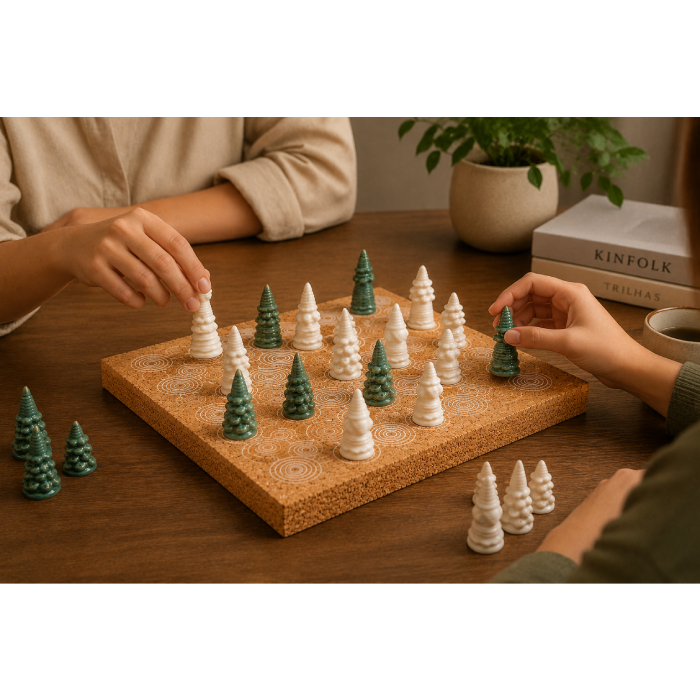 Jogo de Xadrez Decorativo