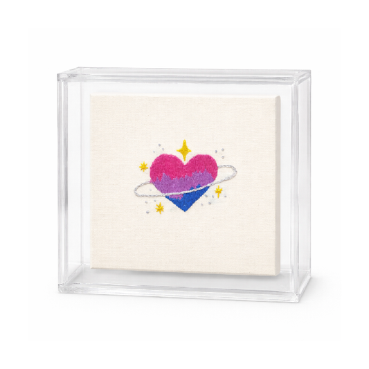 Bordado “Milagrito – Coração”