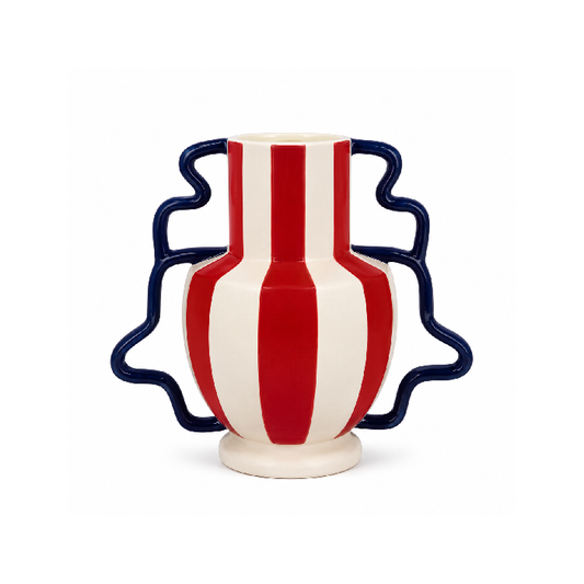Vaso de Cerâmica Listrado