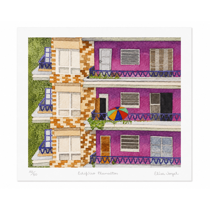 Poster  Edifício Planalto