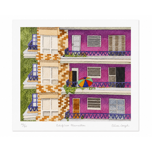 Poster  Edifício Planalto