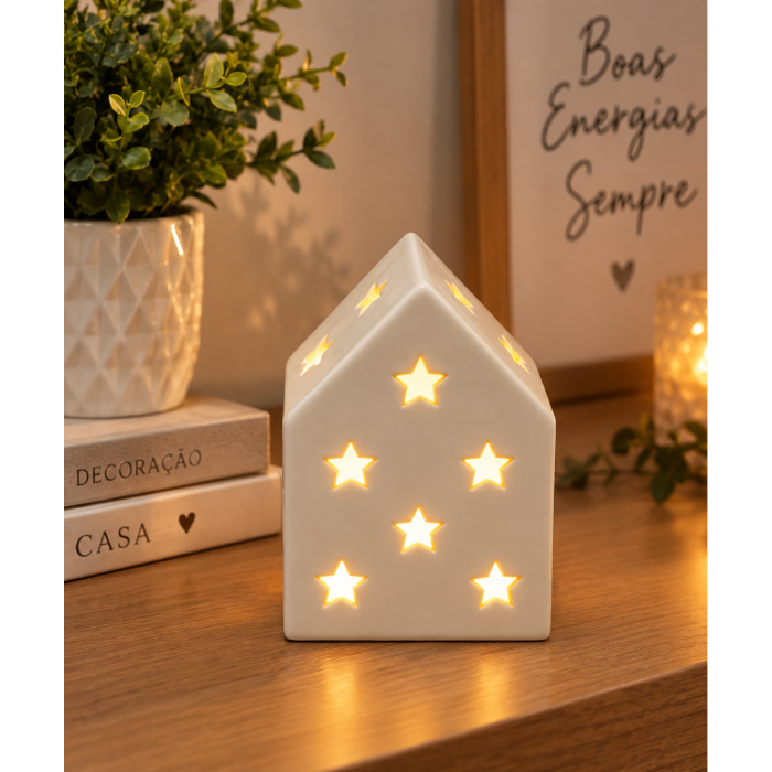Luminária Casinha estrela