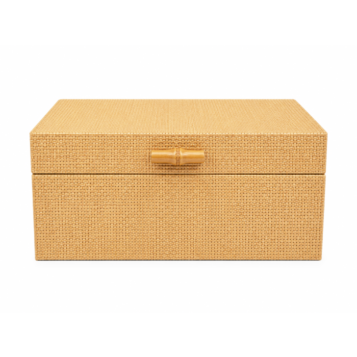 Caixa Decorativa Fibra Natural G