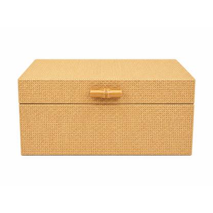 Caixa Decorativa Fibra Natural G