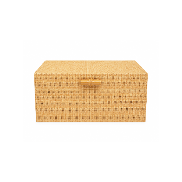 Caixa Decorativa Fibra Natural P