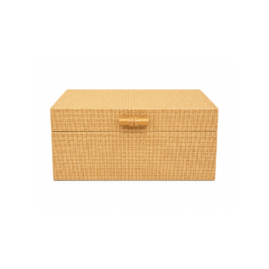 Caixa Decorativa Fibra Natural P