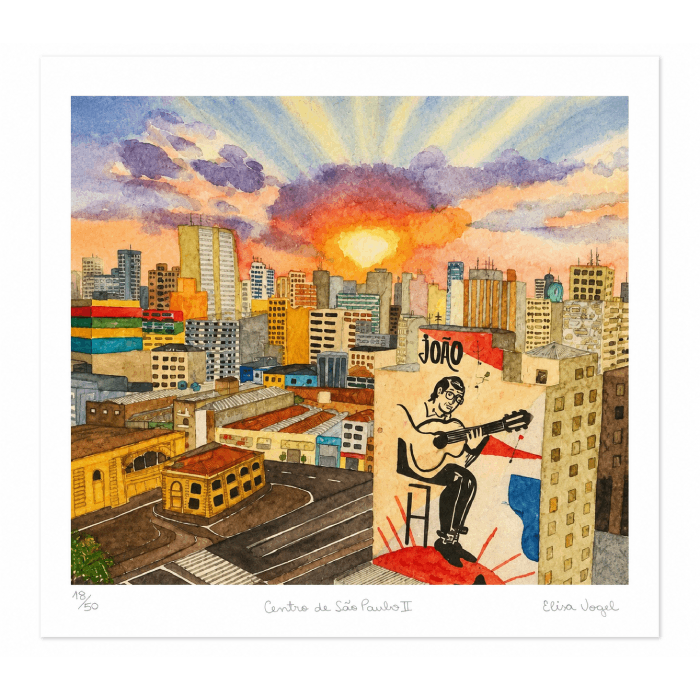 Poster  Centro de São Paulo II