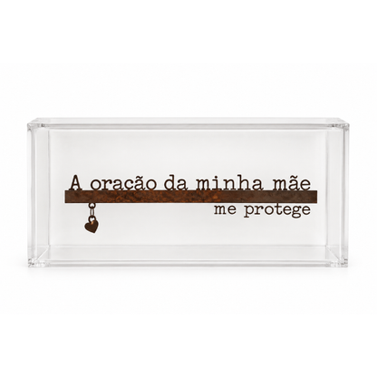 Quadro Acrílico “A Oração da Minha Mãe...”