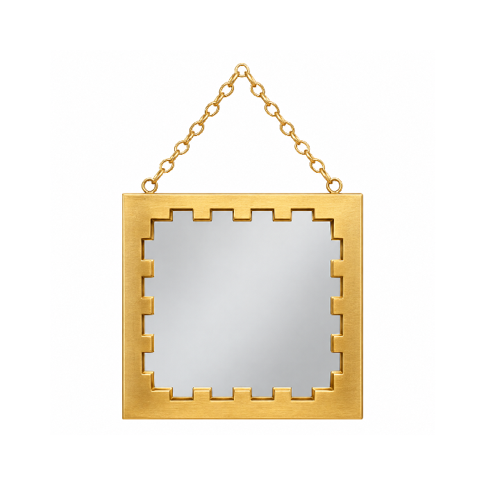Mini Espelho Moldura Quadrada