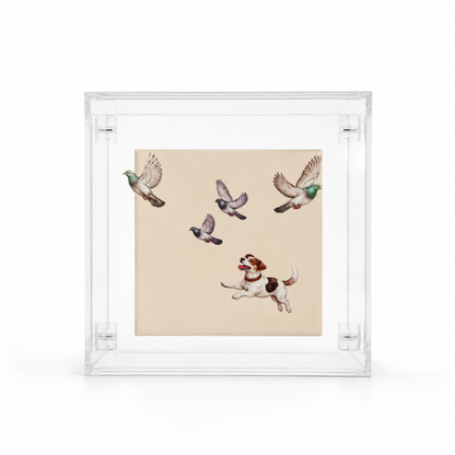 Quadro Decorativo de Acrílico Cachorro - Greghi Design