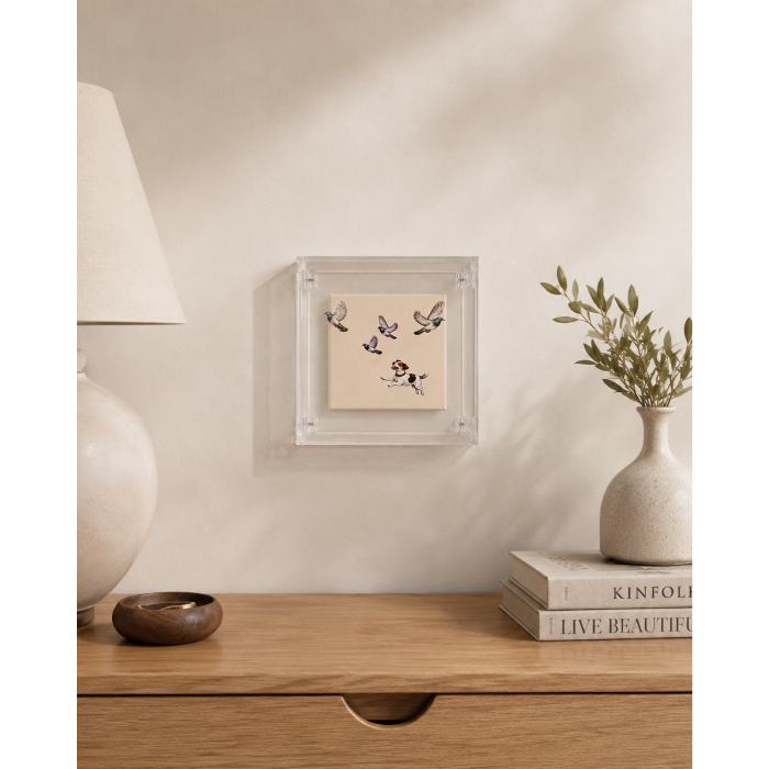 Quadro Decorativo de Acrílico Cachorro - Greghi Design