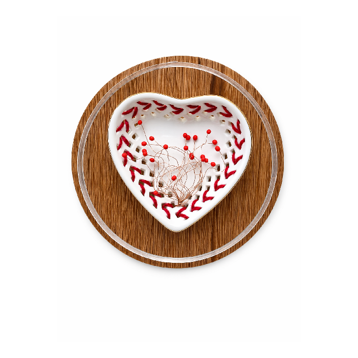 Série Coração – Porcelana