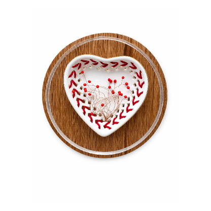 Série Coração – Porcelana