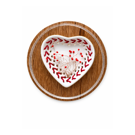 Série Coração – Porcelana