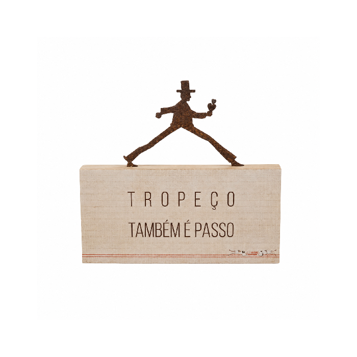 Bloco Cubo "Tropeço também..."