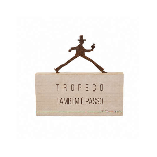 Bloco Cubo "Tropeço também..."