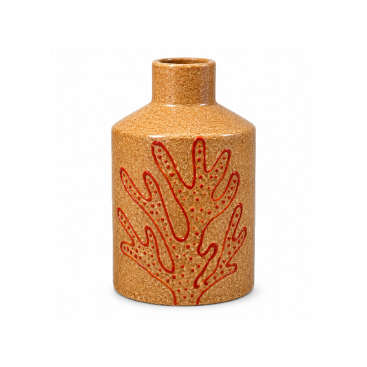 Vaso de Cerâmica Coral P