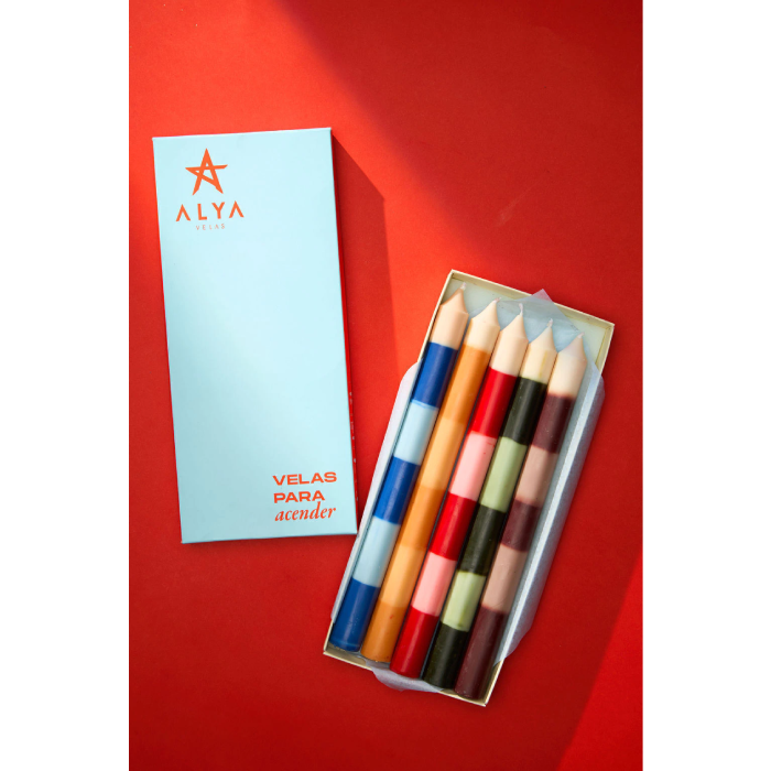 Conjunto de Velas Tons Sobre Tons