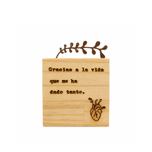 Bloco Cubo "Gracias A La Vida..."