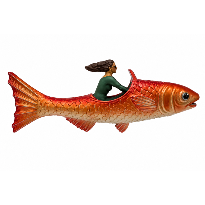 Escultura  Fish Drive