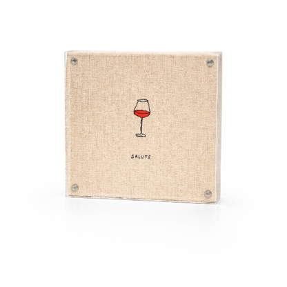 Quadro Acrílico Salute