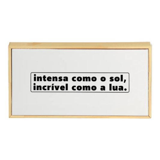 Wood Azule - Intensa Como O Sol