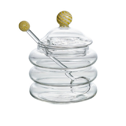Açucareiro de Vidro Candy Amarelo