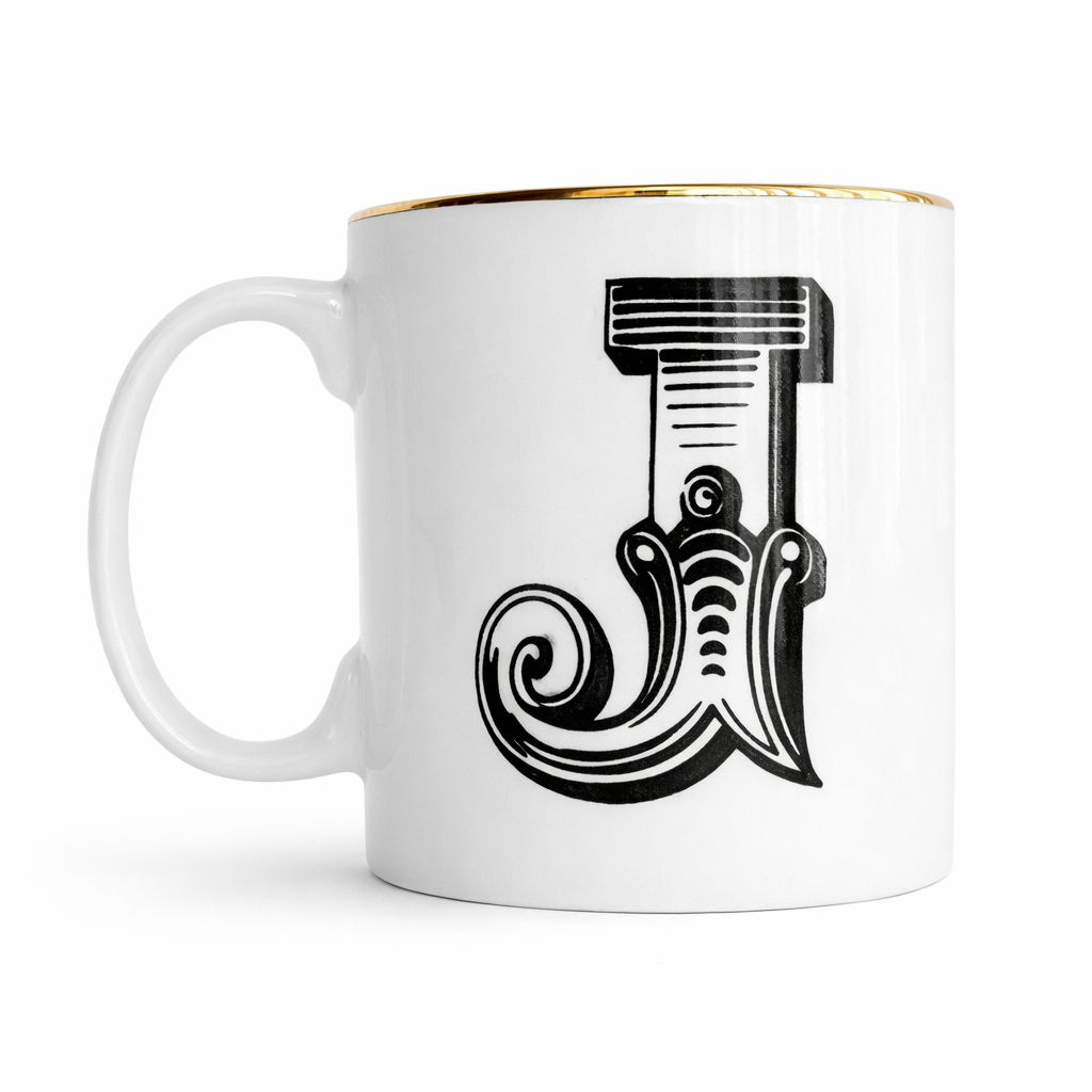 Caneca Monograma P&B