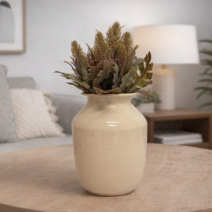 Vaso de Metal Decorativo