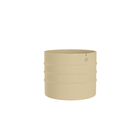 Cachepô Aluminio Friso - Areia