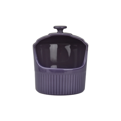 Saleiro de Porcelana Roxo