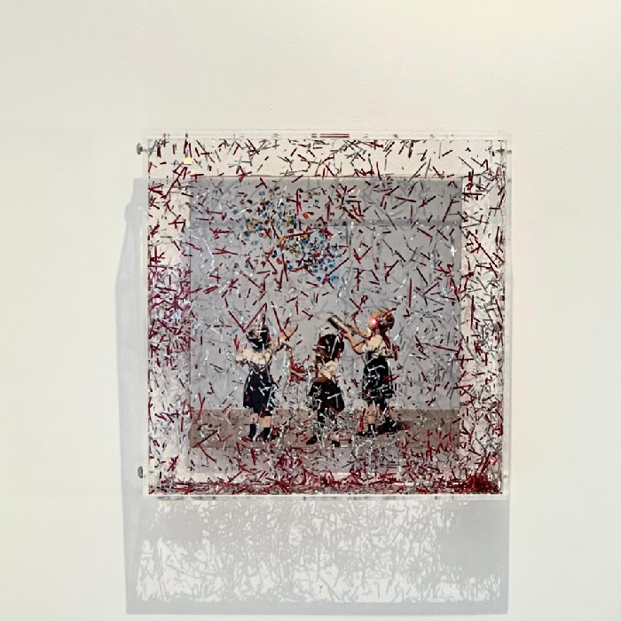 Quadro Acrílico Confetti - Greghi Desing