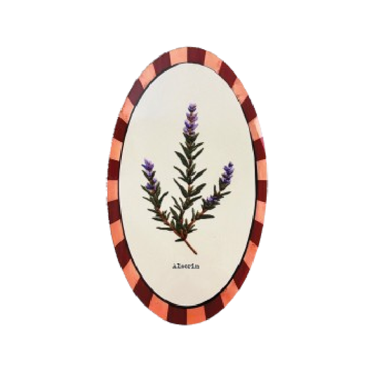 Azulejo Oval Alecrim - Greghi Design