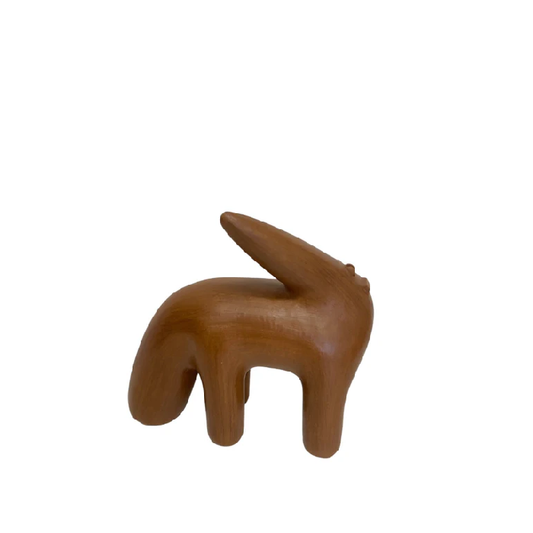 Mini Tamanduá em Cerâmica