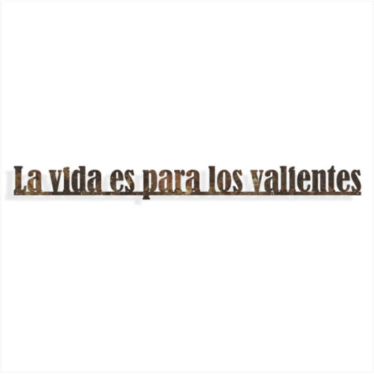 Frase de Ferro - La Vida Es...