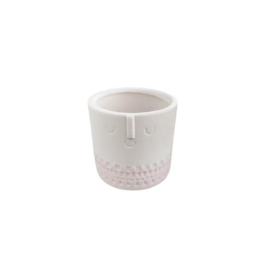 Vaso de Cerâmica Bicolor