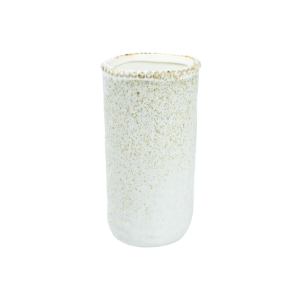 Vaso de Cerâmica Branco G