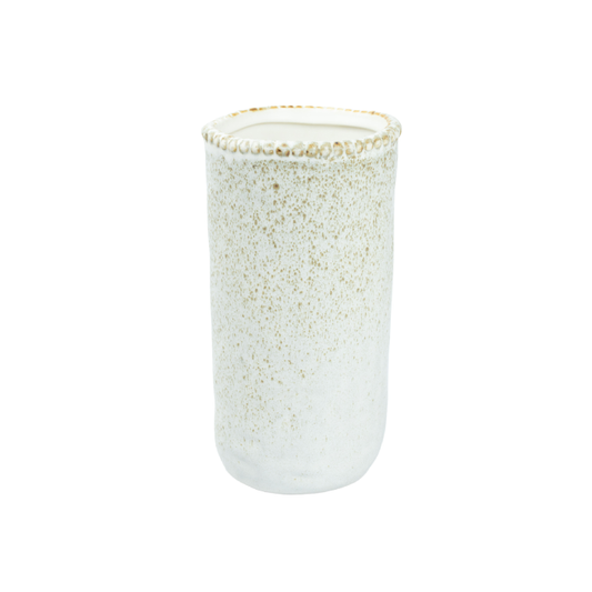 Vaso de Cerâmica Branco G