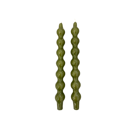 Conjunto de Velas Parafina Verde