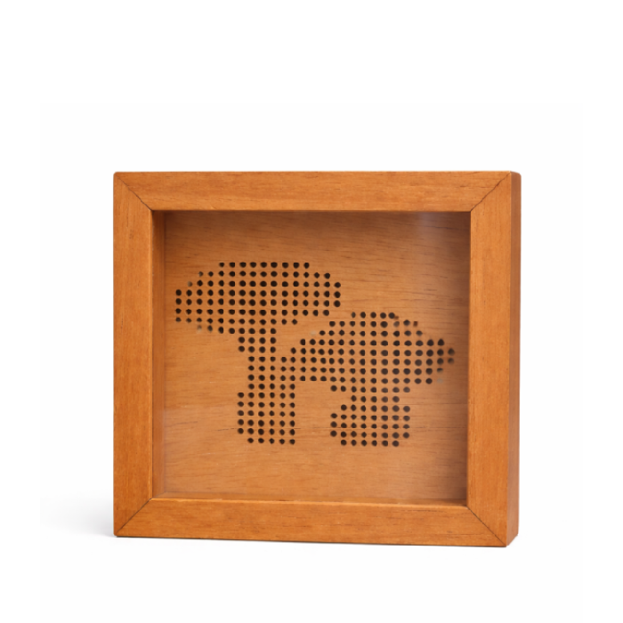 Quadro Ponto-cruz • Cogumelo